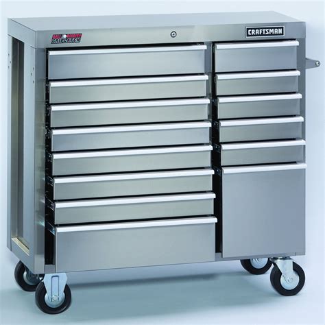 craftsman pro stainless steel tool box|craftsman 14 drawer tool chest.